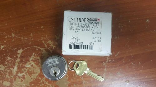 Corbin Russwin Mortise Lock Cylinder with Keys (1000-118-A03-N5-626)