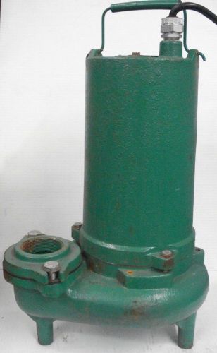 Hydromatic SK75M7 Submersible Sewage Pump 3/4 HP 200V 1PH Manual 20&#039; Cord