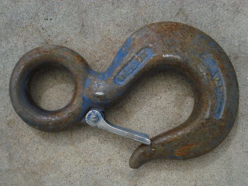 Nice Forged Alloy USA WLL 7T Crane Eye Lifting Hook. &#039;M&#034;