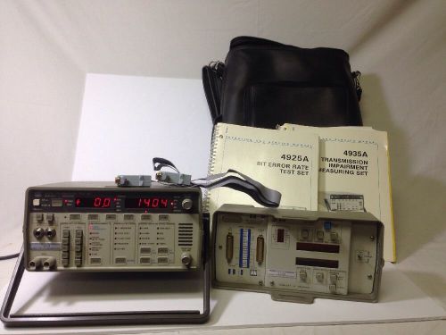 Hp 4935A Transmission Test Set Portable Measuring Opt.003, NO RESERVE!