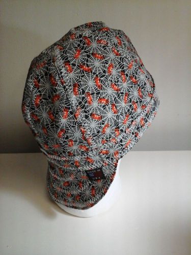 Halloween Print &#034;Any Size&#034; Lined hat, Welding Hat, Pipefitter Cap Welder