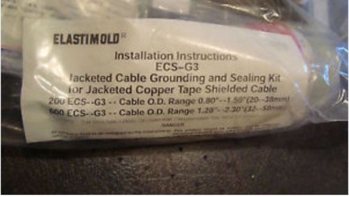 ELASTIMOLD CABLE GROUNDING SEAL KIT PART NUMBER ECS-G3