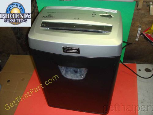 Fellowes dm12ct dm12c 32312 crosscut 12 sheet deskside paper shredder for sale