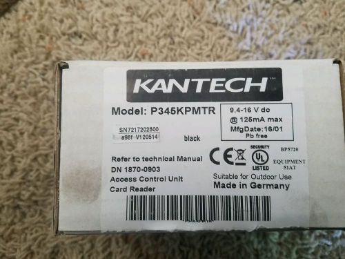 Kantech P345KPMTR Single Gang Multi-Technology w/ ioProx Smartcard Proxi