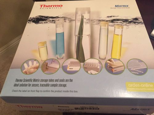 New Thermo Scientific Matrix 0.75 mL 2D V bottom tubes cat# 3731-11 (8 racks)