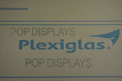 PLEXIGLASS  ACRYLIC SHEET CLEAR 3/8&#034; x 6&#034; x 6&#034;