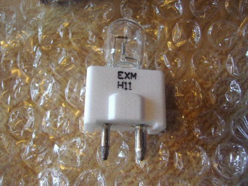 New 11482 Halogen Quartzline Projection Lamp Bulb EXM 45 W 6.6A~GZ9.5~1000 hr