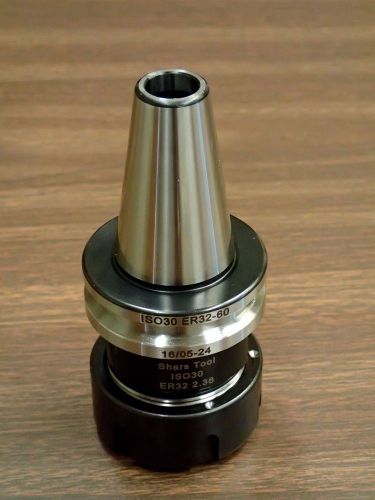 NEW* SHARS ISO 30 ER32 Collet Chuck Tool Holder Balanced to 20,000 RPM *NIB