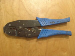 Ratcheting Hex coax crimper