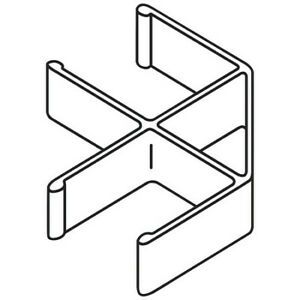 HON HBV-QC90.Q Verse Quick Connect,90 deg.,PK2