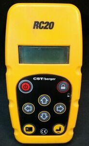 CST Berger Pipe Laser Remote for Parts or Repair - 74