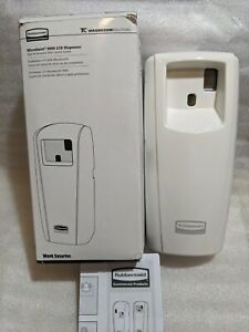 Rubbermaid Microburst 9000 Odor Control System Timed Air Freshener White 1799867