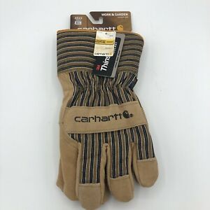 Men&#039;s Insulated Suede Work Glove Safety Cuff BROWN XL A515