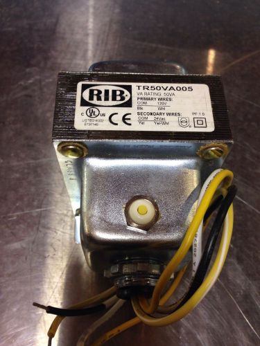 RIB TR50VA005 Transformer,Control,Input 120,Output 24