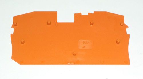 WAGO, ORANGE SEPARATORS,  2016-1292, LOT OF 23