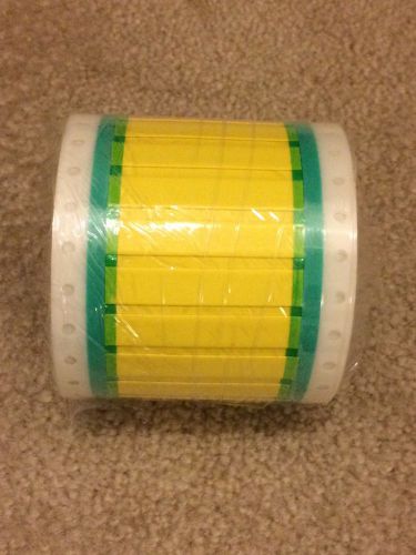 Yellow 1/4&#034; Inch Polyolefin Heat Shrink Tubing 250 Pieces 3:1 Shrink Ratio