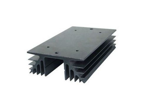 1 PCS 150*100*80mm Aluminum Heatsink Black for Single Phase Solid State Relay