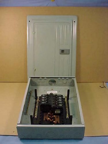 Siemens indoor load center g1624l125cu copper buss circuit breaker panel 125 amp for sale