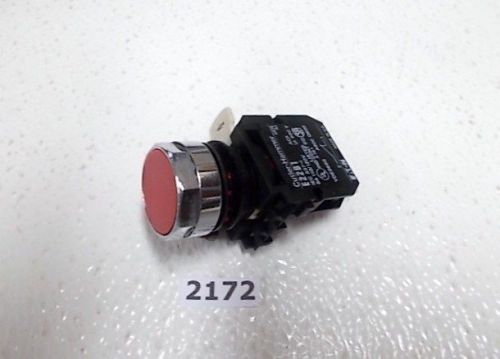 Cutler Hammer E22 Push Button Red Non-Illuminated w/ 1-N.C.