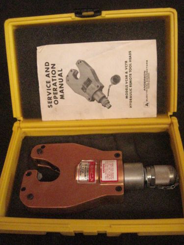 Anderson versa vc7-r quad dieless 4 point crimper head burndy huskie greenlee for sale