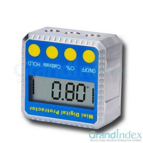 Digital Mini Digital Protractor Bevel Inclinometer Box (0~360&#039;) STDJT-1201Q