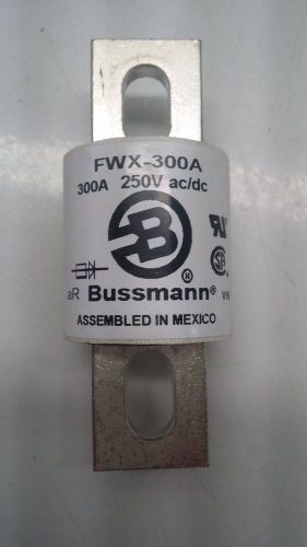 Bussmann FWX-300A 250V AC/DC Fuse Stud Mount, Bolt Down