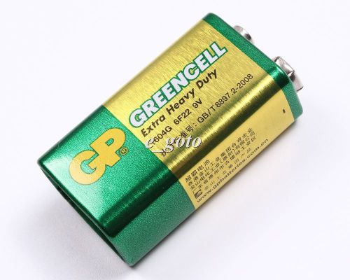 GP 9V 6F22 Nishika Battery for Microphone Multimeter Precise