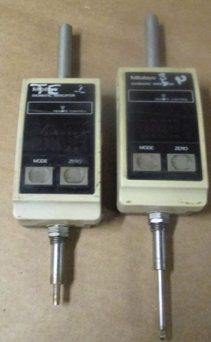 Lot of 2 Mitutoyo Digimatic Indicator 543-523-1  Type IDF-130E