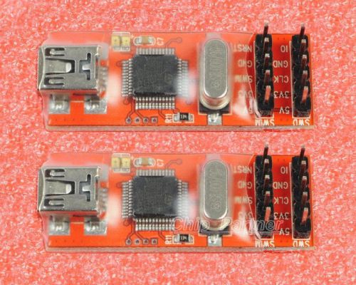 2pcs st-link v2 stlink emulator downloader stm8 stm32 new for sale