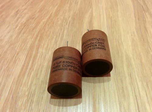 Duelund Cast CU 0.1uF Capacitors(1 pair)