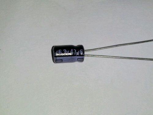 Lot of 10 , 47uf 6.3V Capacitor Panasonic