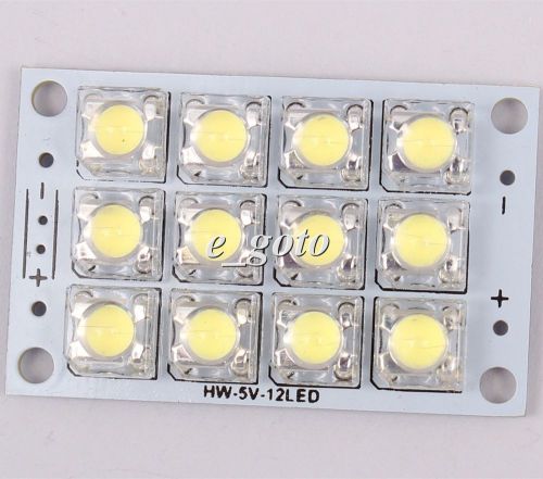 5v white led panel board 12 piranha led energy saving panel light 3.3-5v 200ma for sale