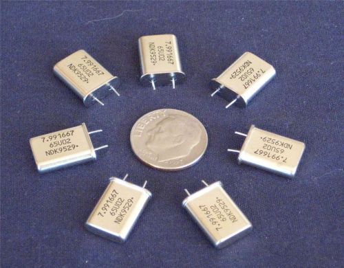 Crystal HC-49 7.991667 Mhz  7.991667MHz Crystals 50 pcs