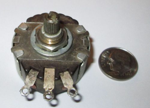 125 OHM 2 WATT WW  POTENTIOMETER  REFURBISHED  1 PCS.