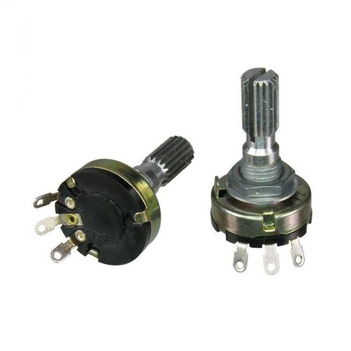 8K Linear Taper Potentiometer With 6mm Split Knurled Shaft