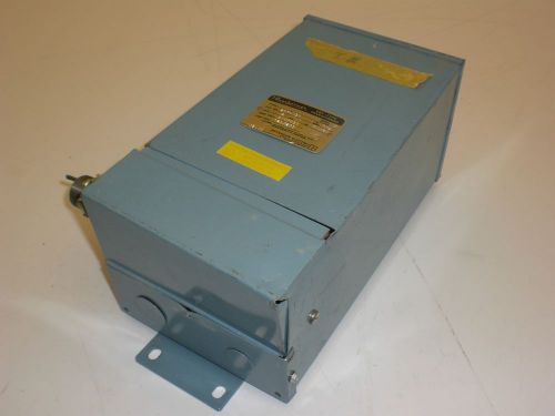 Powerformer Dry-Type Transformer 211-091, 2KVS, 1-PH, 240/480 120/240 (A)