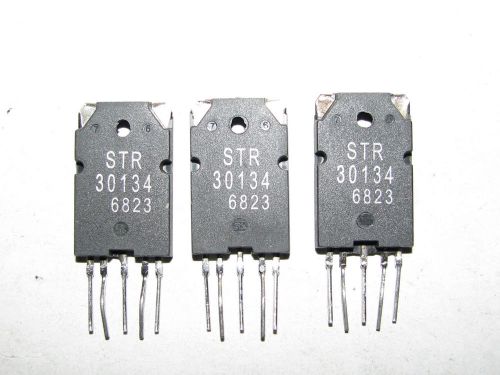 3 NEW OLD STOCK STR30134 SANKEN HIGH VOLTAGE REGULATOR MOSFET OUTPUT