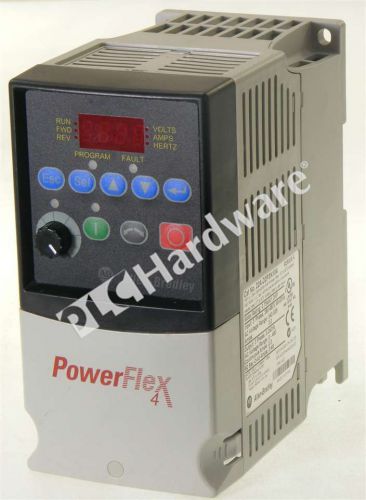 Allen Bradley 22A-D2P3N104 /A PowerFlex 4 AC Drive 480V 2.3A 1HP 0.75kW, Read!