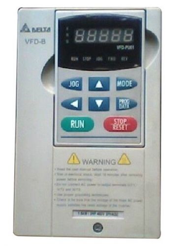 Delta ac motor drive inverter vfd007b43w vfd-b 1hp 3 phase 380v 750w new for sale