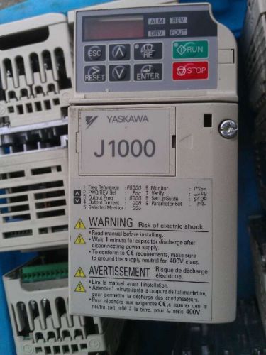 Used Yaskawa CIMR-JT2A0002BAA 220V 0.4KW / 0.2KW tested