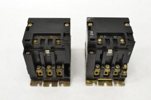 LOT 2 SQUARE D CONTACTOR FOR REVERSING STARTER 120V COIL B224059