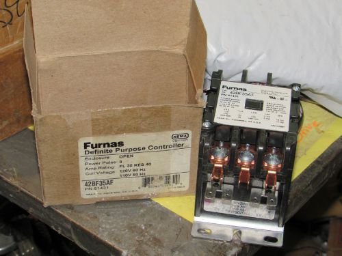 FURNAS 42BF35AF 3-POLE 40-AMP CONTACTOR 120V-COIL