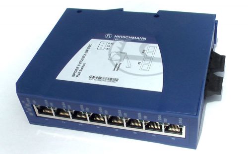 Irschmann spider ii 8tx/2fx-sm eec din fiber industrial ethernet 943958-231 for sale