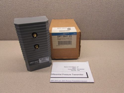 JOHNSON CONTROLS DPT-2641-23 PRESSURE TRANSMITTER