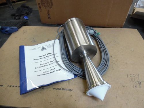 ANDERSON TRL00711000 RADAR LEVEL TRANSMITTER, STAINLESS, SN: 0619337,NEW- IN BOX