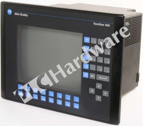 Allen bradley 2711-k14c8 /b panelview 1400 color/keypad/dh+/rs-232-print for sale