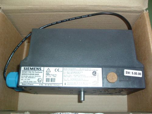 SIEMENS 6DR55100EG000AA0 POSITIONER SIPART PS2 EW C/W DISK NEW CUT SEAL BOX