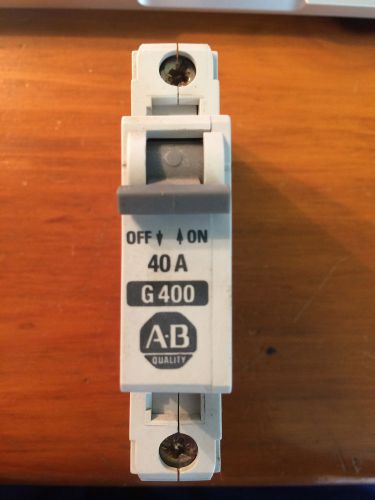 Allen Bradley AB G400 40A 1492-CB1 Series B Circuit Breaker