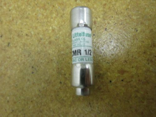 Littelfuse ccmr 1/2 fuse .5amp 600vac class cc time delay for sale