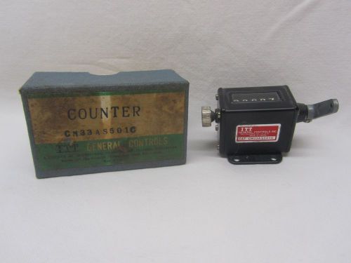 ITT General Controls Counter, CM33AS501C New in Box